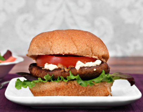 portobello mushroom burger