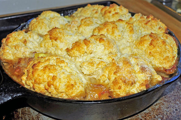 Beefy Chili Biscuit Casserole